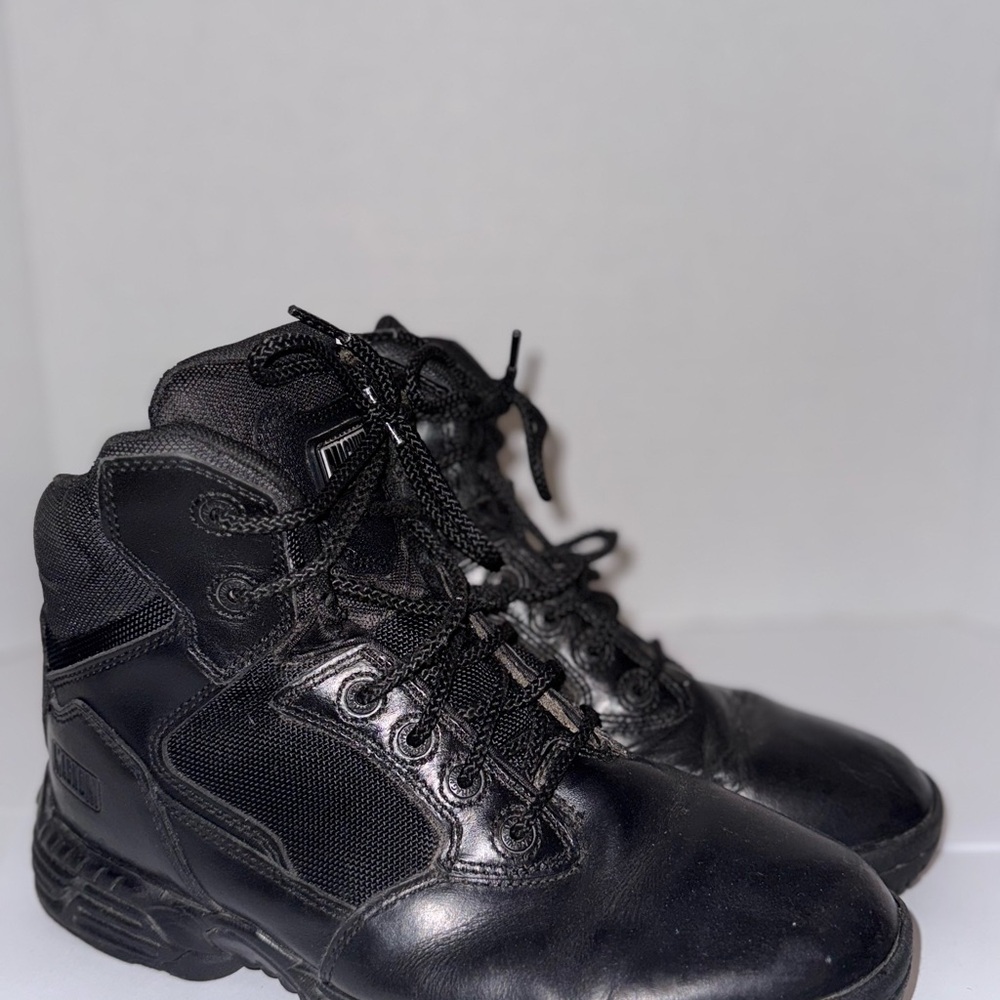 Bates Magnum Lady Midnite Plus 5201w Women's Black Tactical Boots Size 10